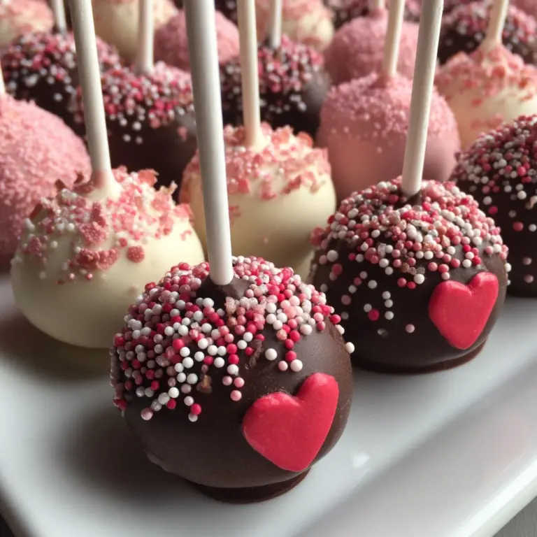 Romantic Cake Pops Recipe