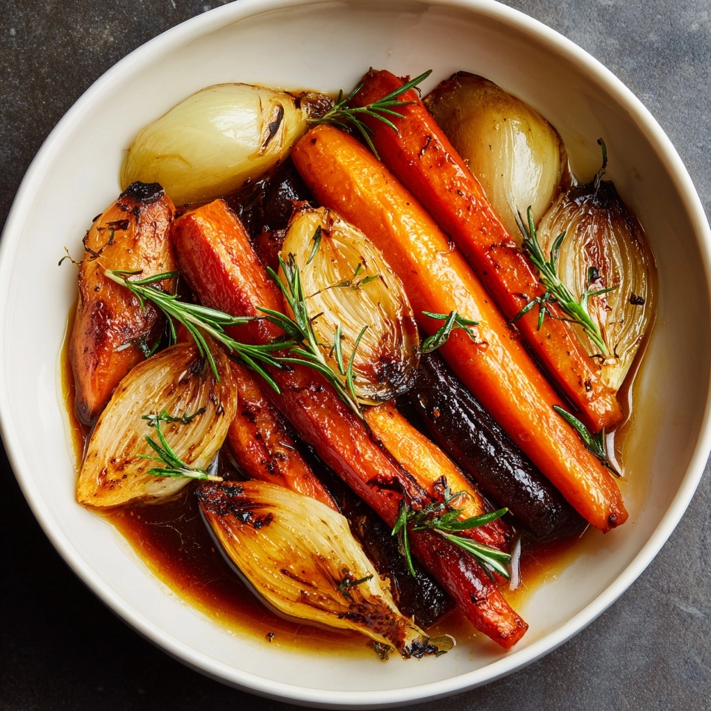 Balsamic Roasted Fennel and Carrots Recipe - Recipe Image