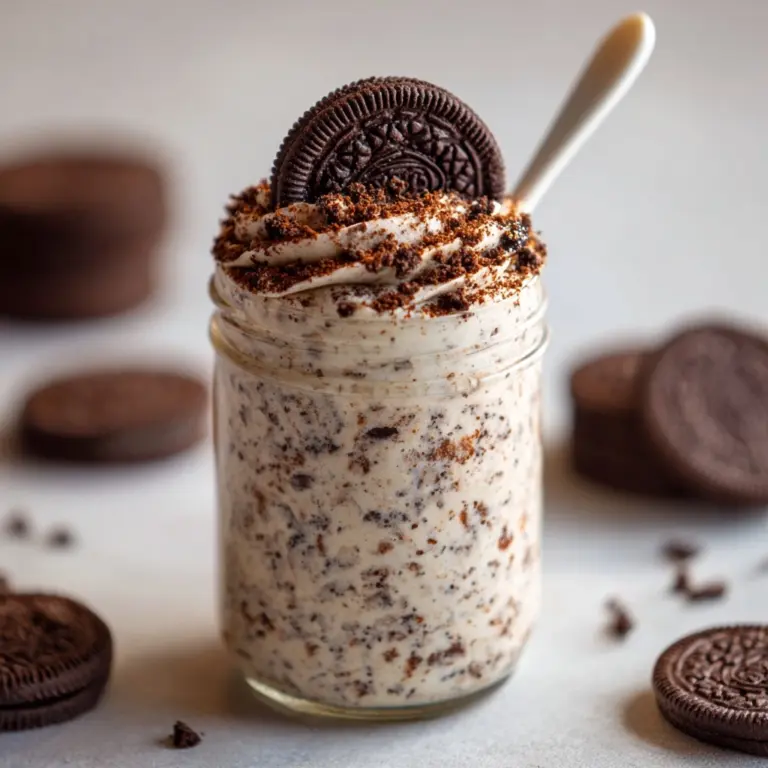 Delicious Cookies and Cream Frosting Recipe