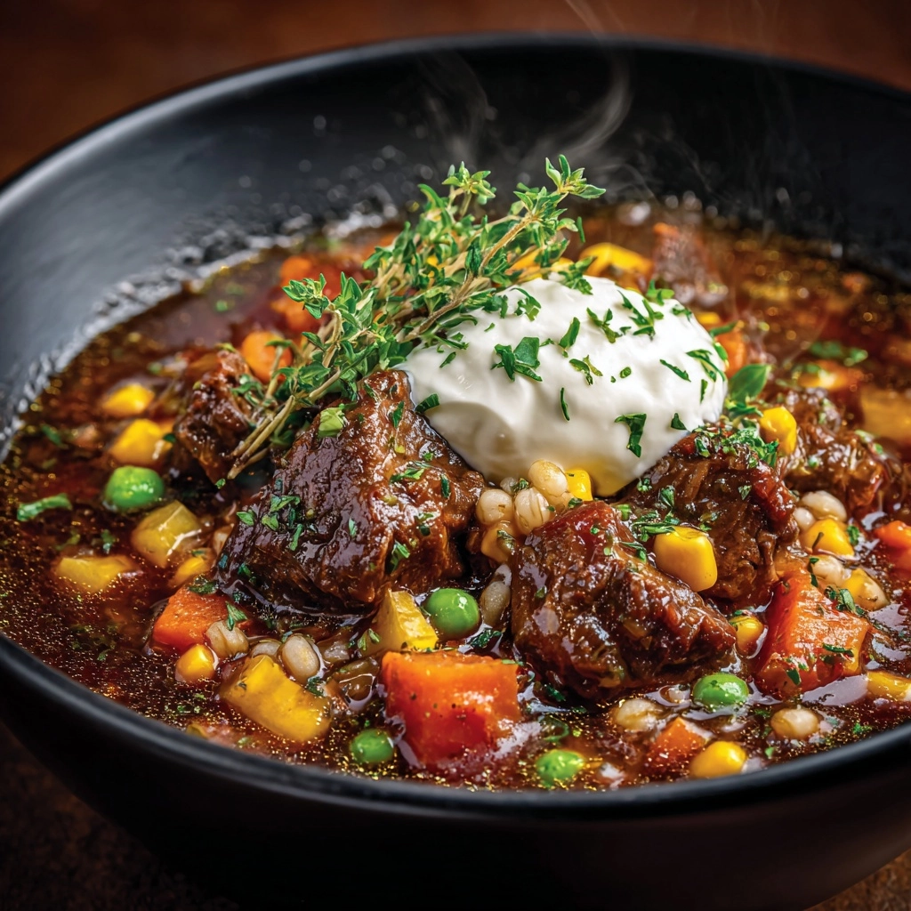 Beef Barley Soup Recipe - Recipe Image