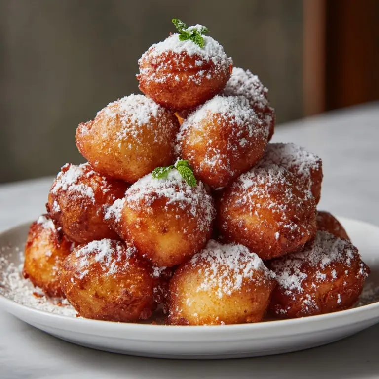 Funnel Cake Bites Recipe