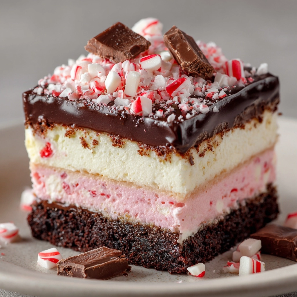 Chocolate Peppermint Lasagna Recipe - Recipe Image
