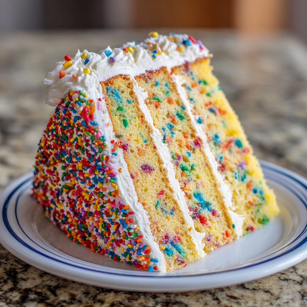 Sally’s Baking Addiction’s Funfetti Layer Cake Recipe - Recipe Image