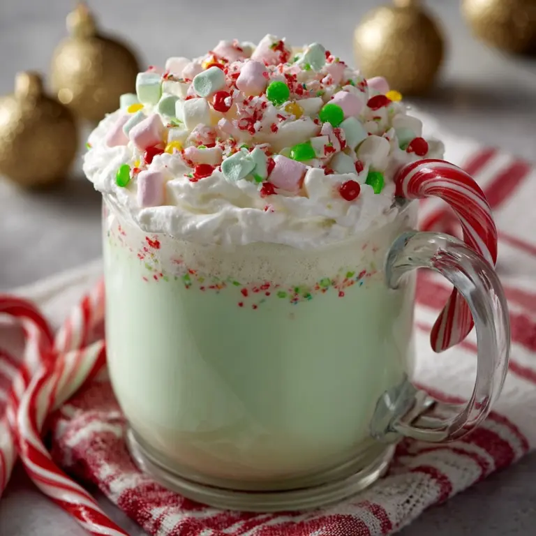 Grinch Hot Chocolate Recipe