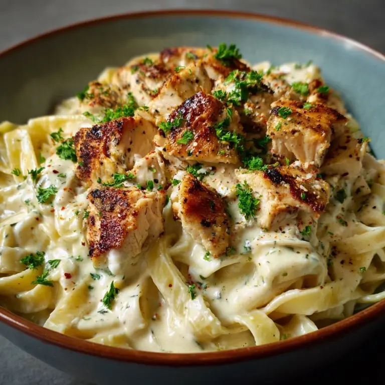 One Pot Cajun Chicken Alfredo Recipe