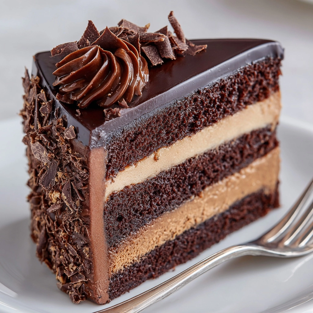 Chocolate Fudge Layered Cake Recipe - Recipe Image