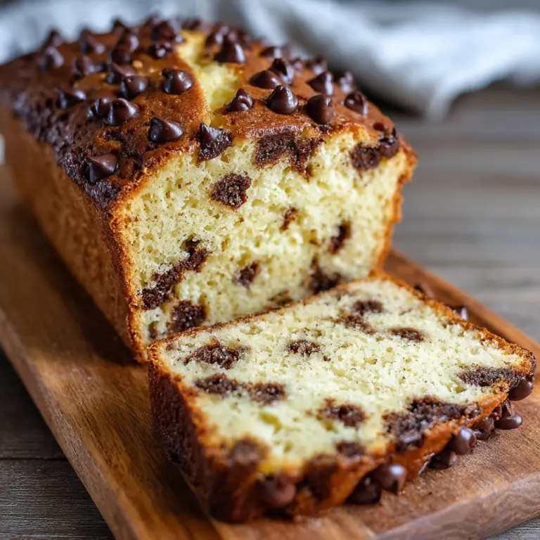 Chocolate Chip Pop Bread Recipe