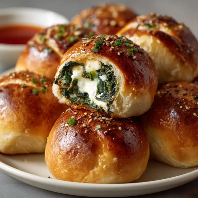 Spinach and Ricotta Rolls Recipe