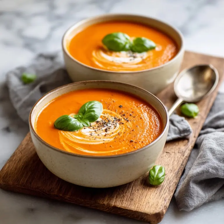 Classic Tomato Soup (Lightened Up!) Recipe