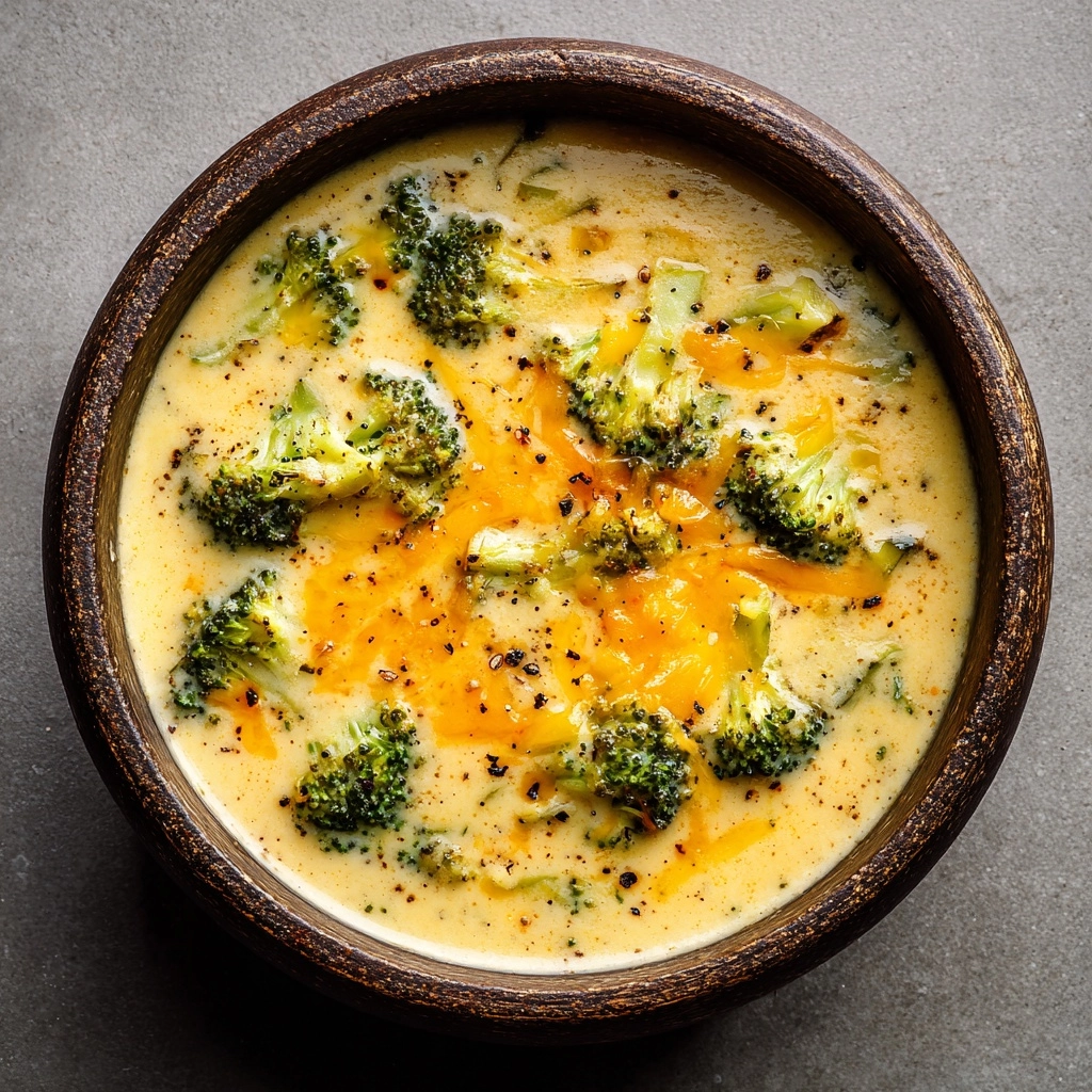 Creamy Broccoli Cheese Soup Recipe: Comfort in a Bowl Recipe - Recipe Image