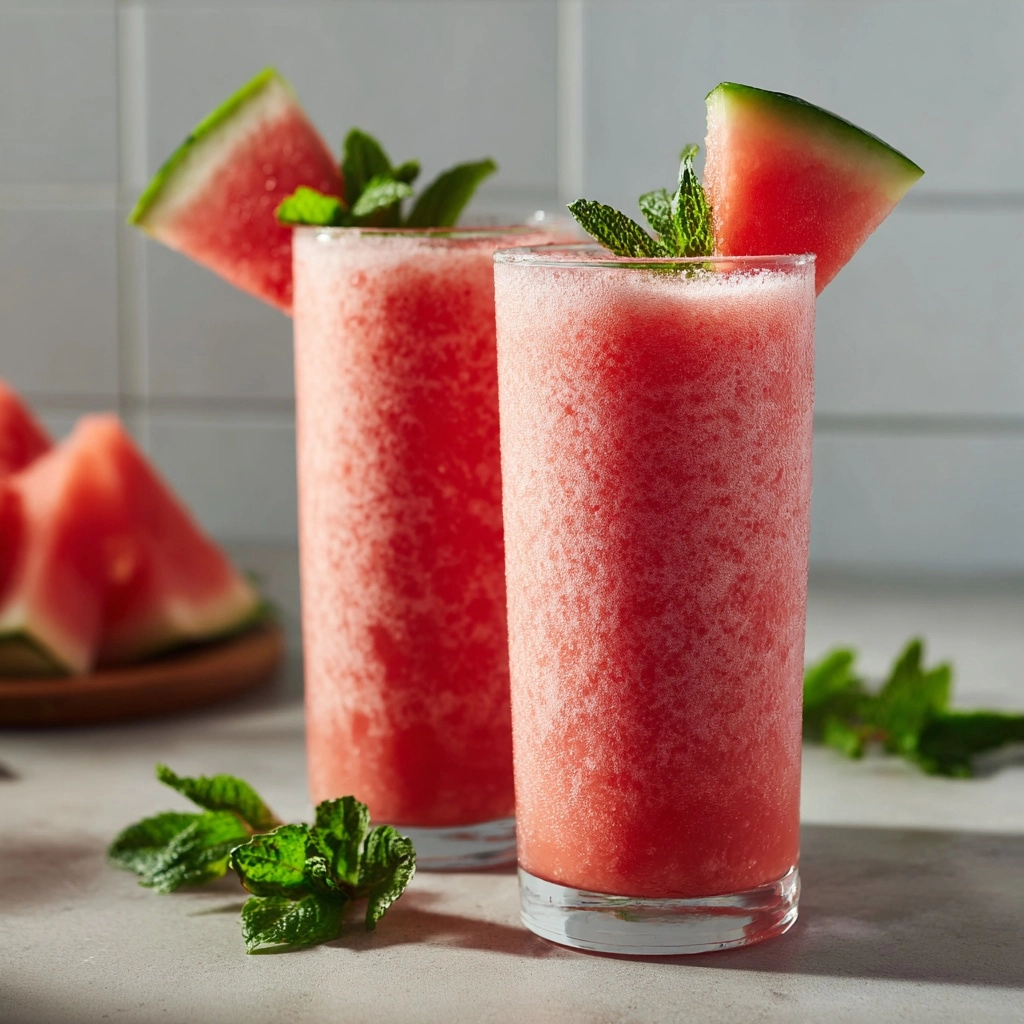 Watermelon Smoothie Recipe - Recipe Image