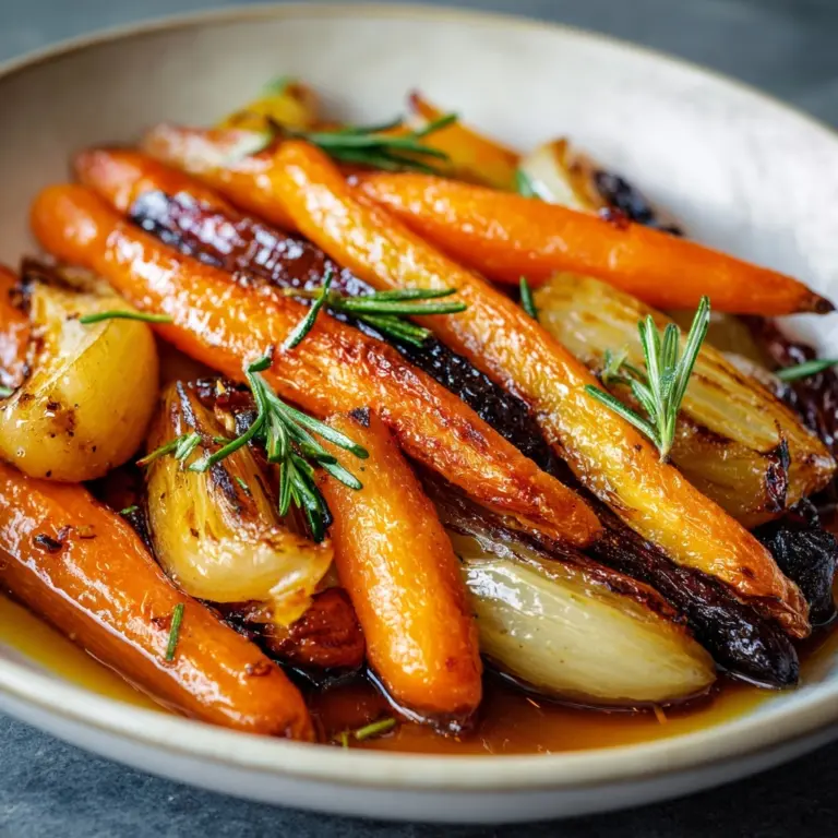 Balsamic Roasted Fennel and Carrots Recipe