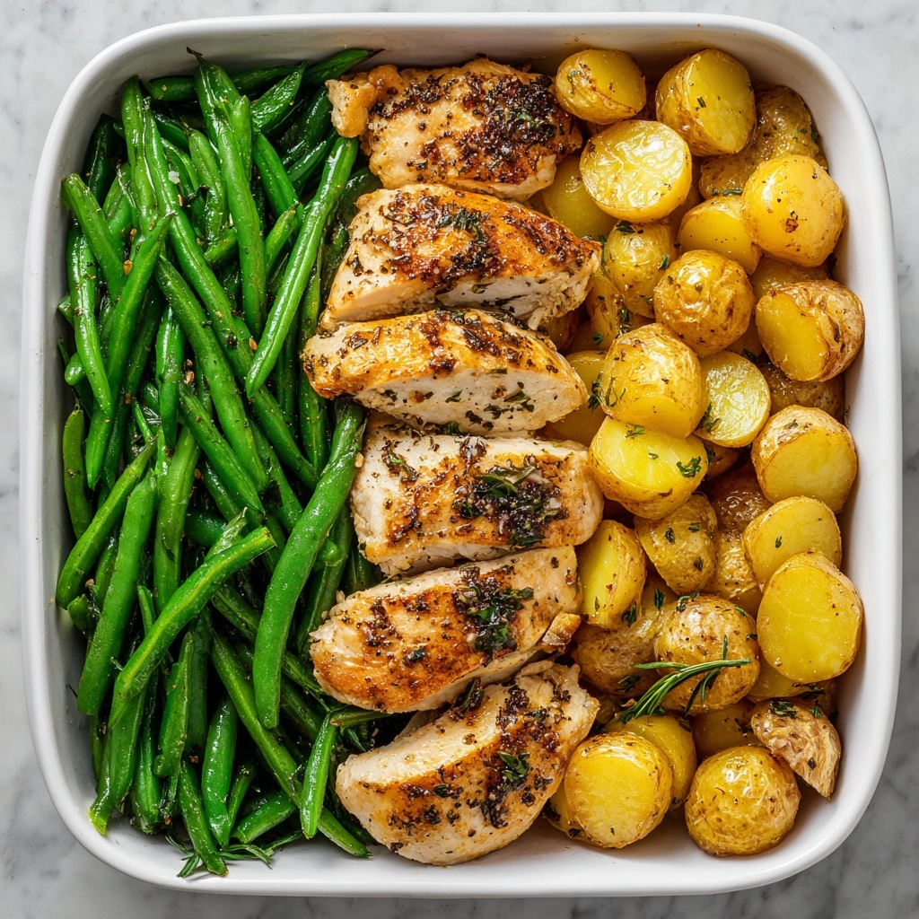 Italian Chicken Green Bean Bake Recipe - Recipe Image