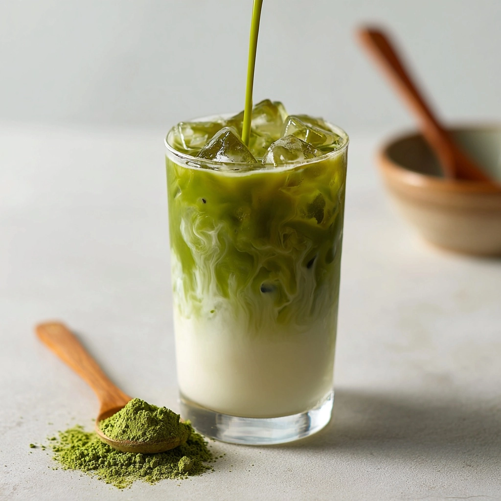 Iced Matcha Latte Recipe - Recipe Image
