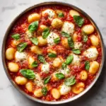One Pot Tomato Gnocchi with Spinach Recipe