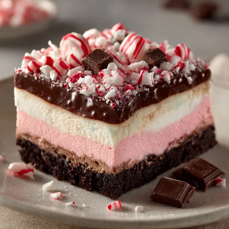 Chocolate Peppermint Lasagna Recipe