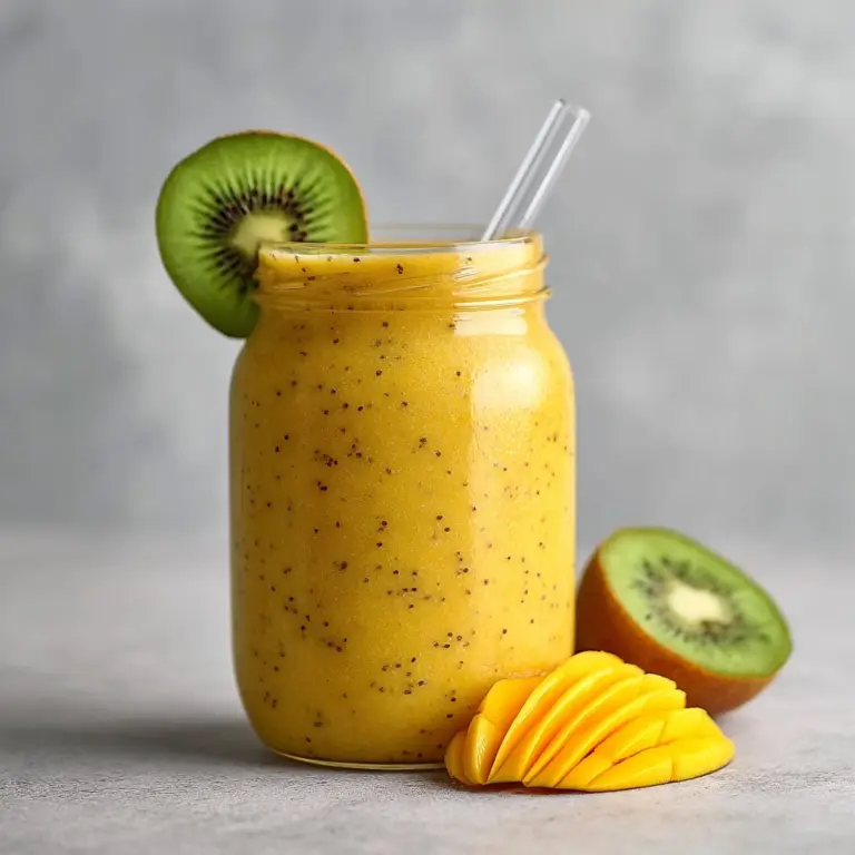 Mango Kiwi Smoothie Recipe