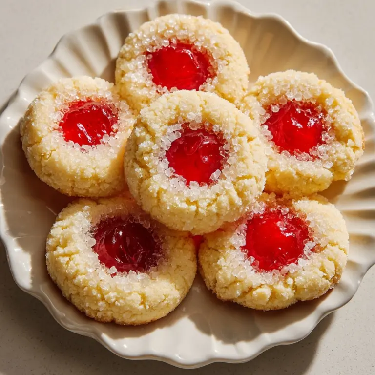 Cherry Almond Amish Sugar Cookies Recipe