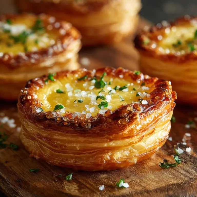 Cheesy Garlic Cruffins Recipe