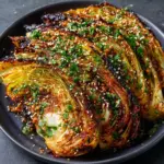 Miso Butter Roasted Cabbage Wedges Recipe