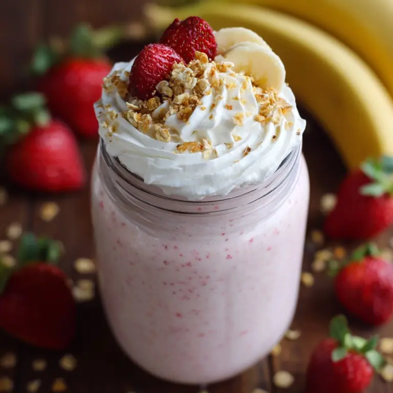 Strawberry Banana Smoothie Recipe