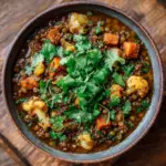 Roasted Cauliflower Lentil Curry Recipe