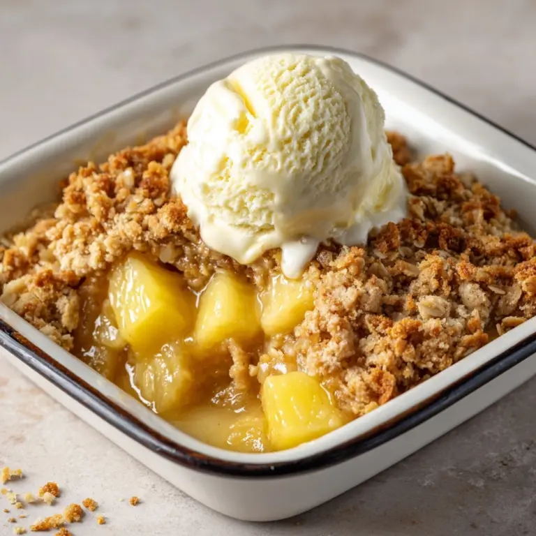 Pineapple Crisp Recipe