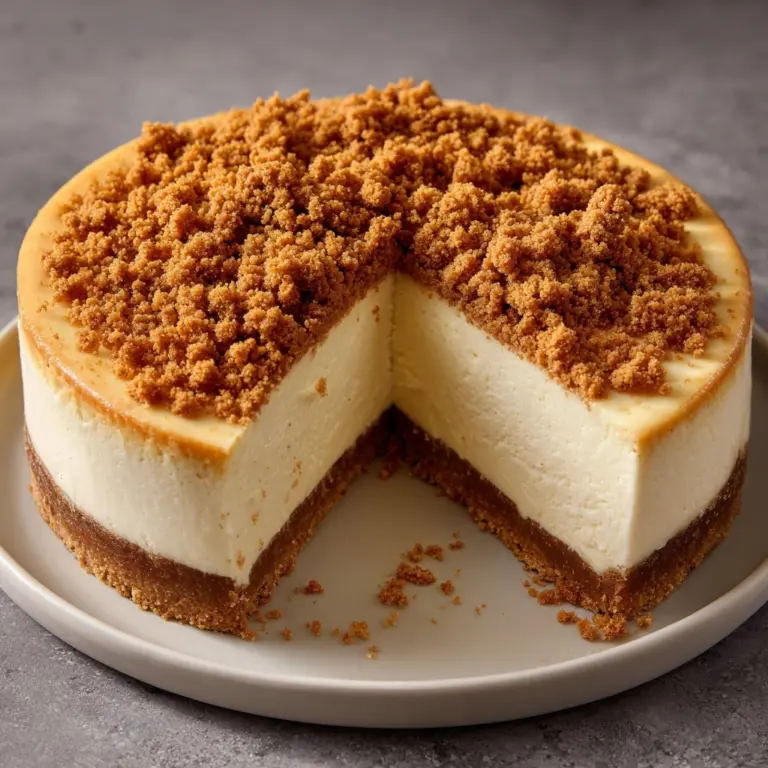 Pumpkin Streusel Cheesecake Recipe