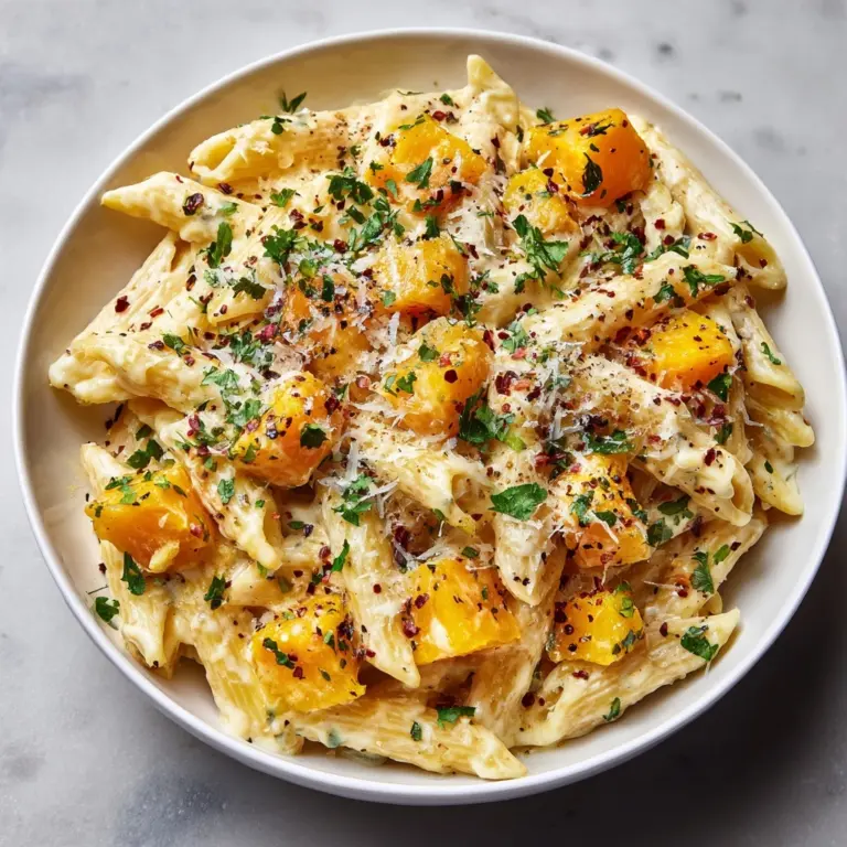 Butternut Squash Pasta Recipe