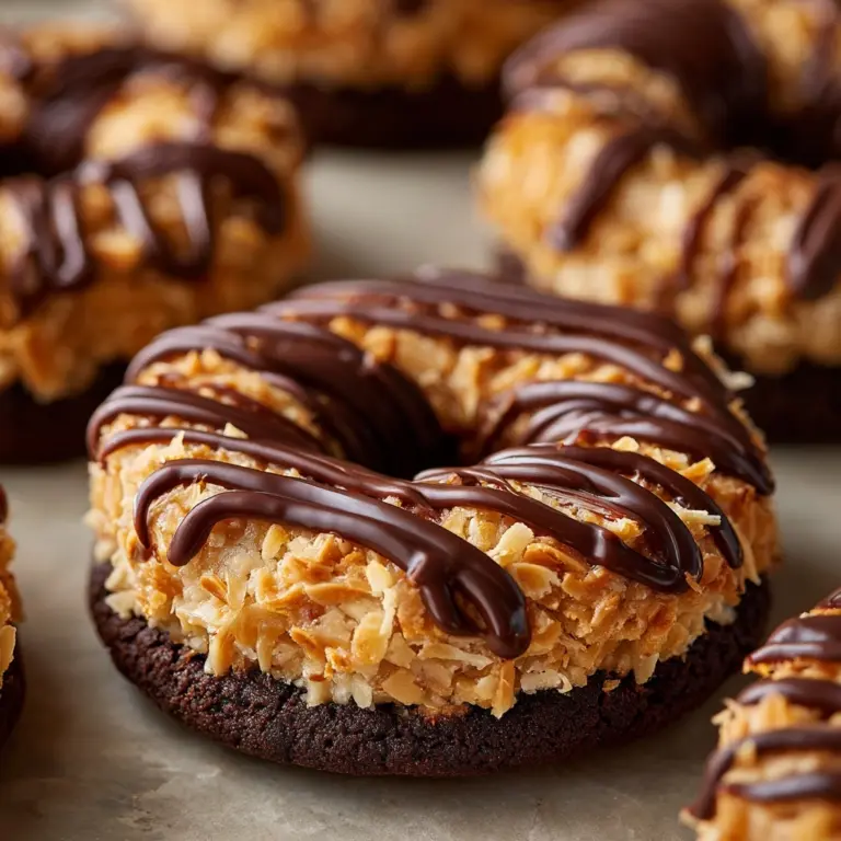 Samoas Cookies: A Decadent Treat Recipe