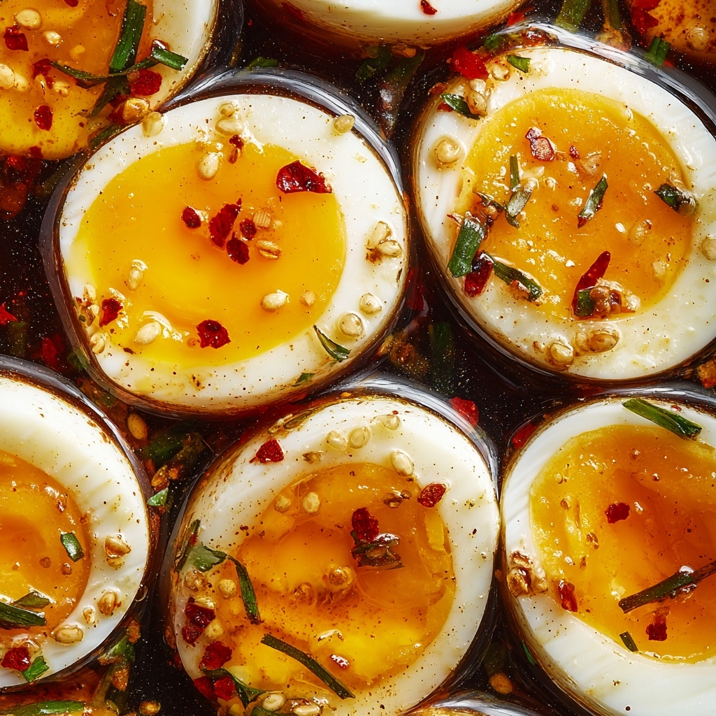 Spicy Pickled Eggs Recipe - Recipe Image