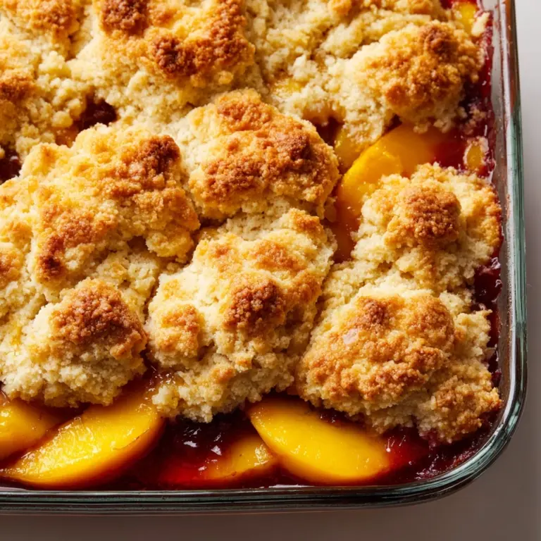 Peach Cobbler Recipe