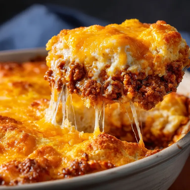 Cheesy Ground Beef Tater Tot Casserole Recipe