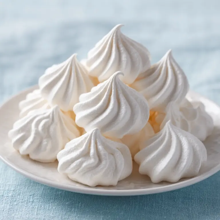 French Meringue Cookies Recipe