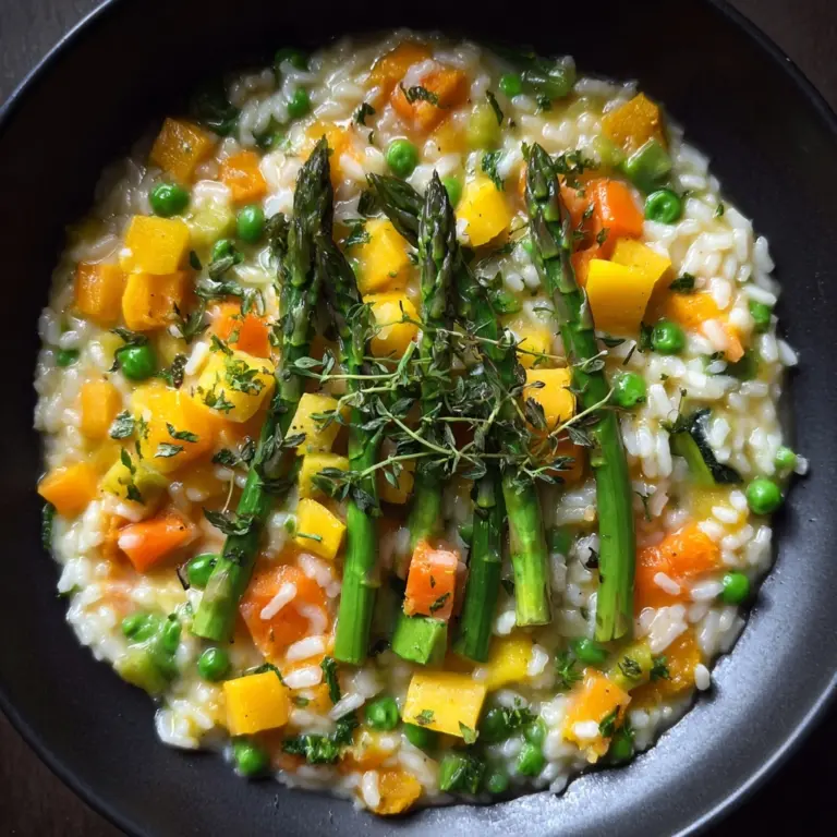 Spring Vegetable Risotto Recipe