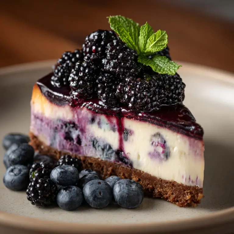 Blackberry Cheesecake Recipe