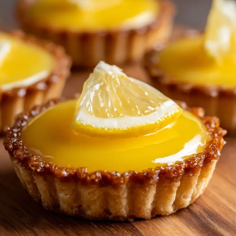 Lemon Curd Tartlets Recipe
