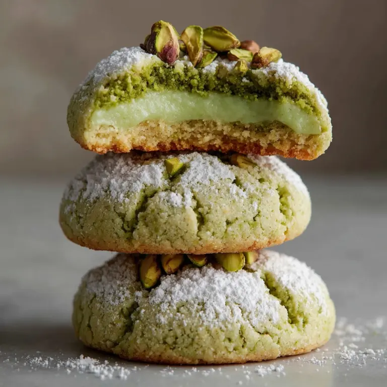 Pistachio Pudding Cookies Recipe