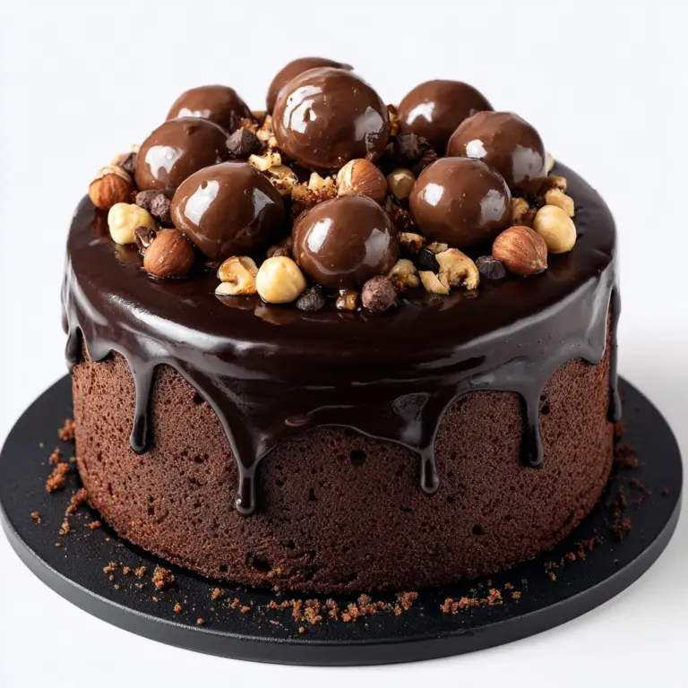 Chocolate Hazelnut Cake Recipe