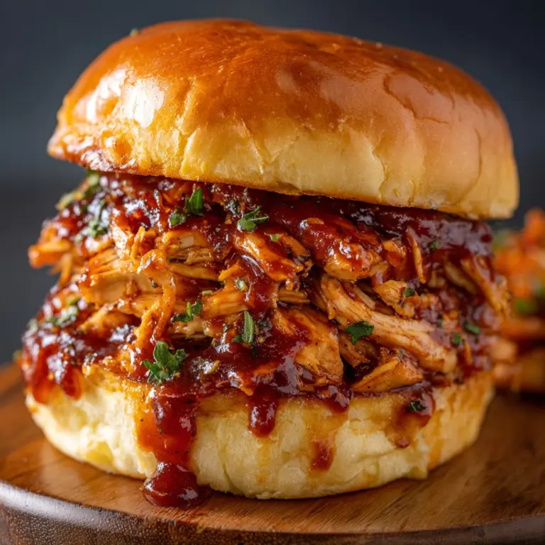 Slow Cooker Pulled BBQ Chicken Recipe