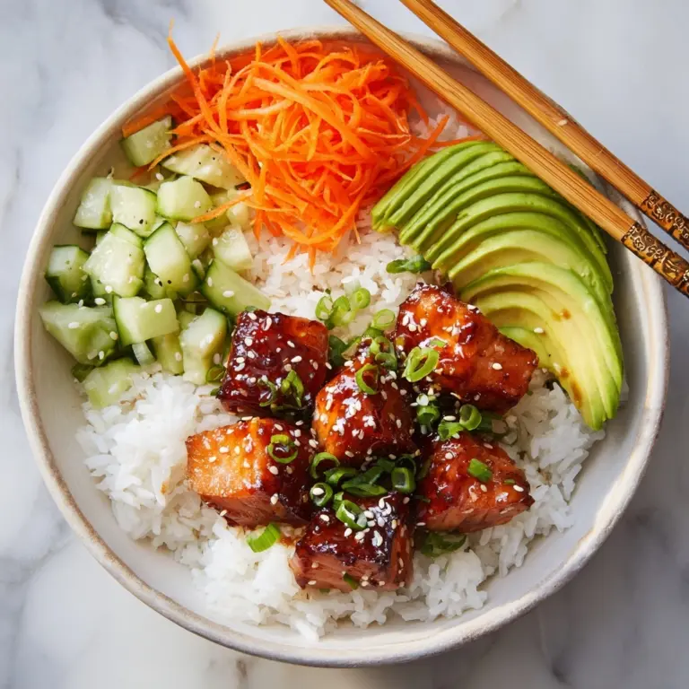Crispy Salmon Bowls Recipe