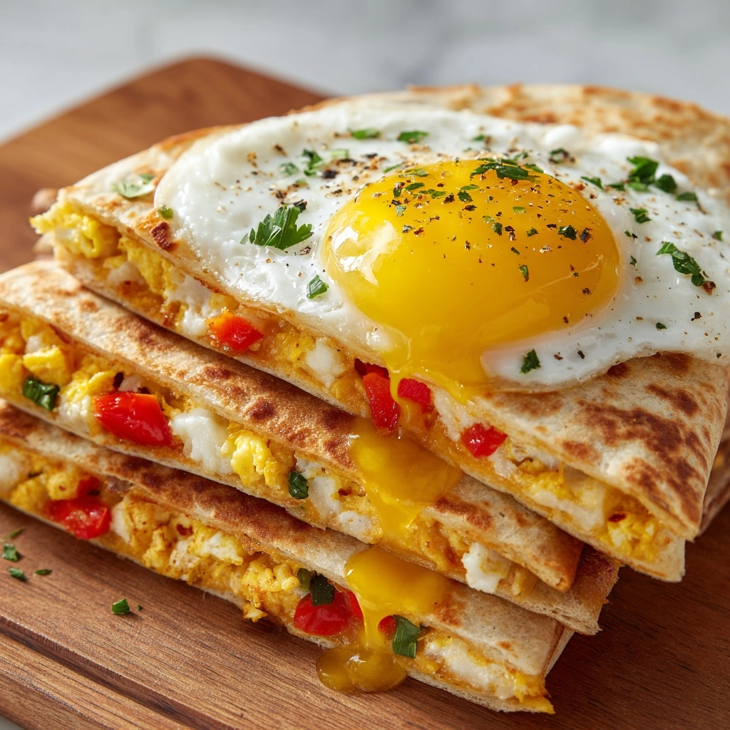 Fried Egg Quesadilla Recipe - Recipe Image