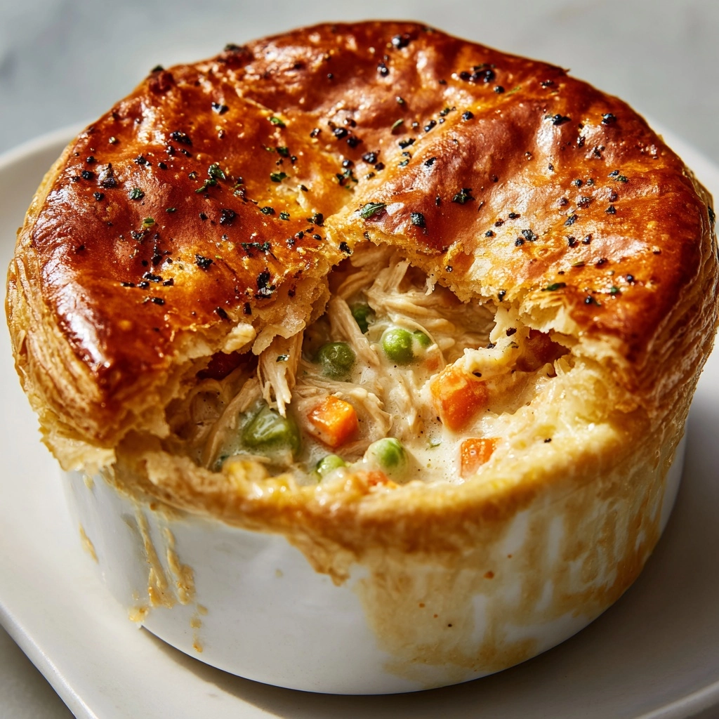 Creamy Chicken Pot Pie Recipe - Recipe Image