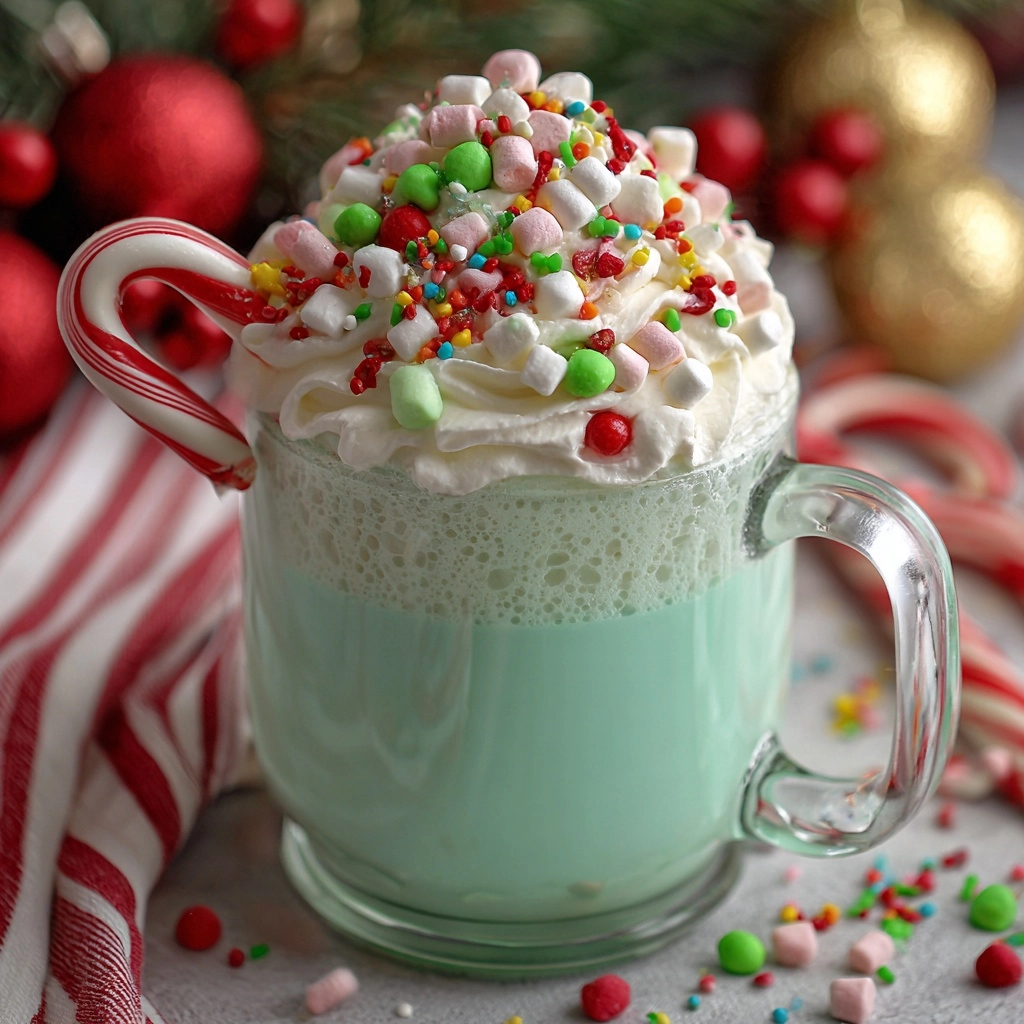 Grinch Hot Chocolate Recipe - Recipe Image