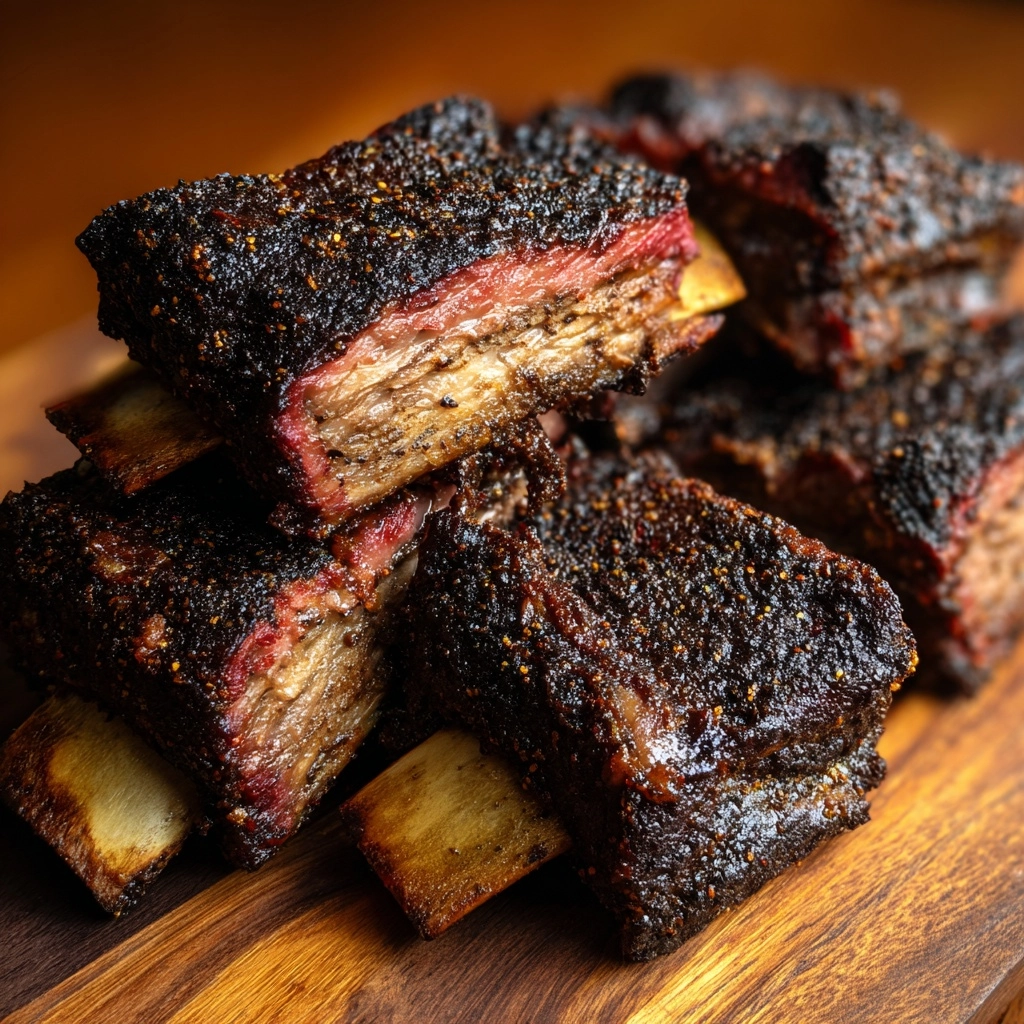 Smoked Beef Short Ribs Recipe - Recipe Image