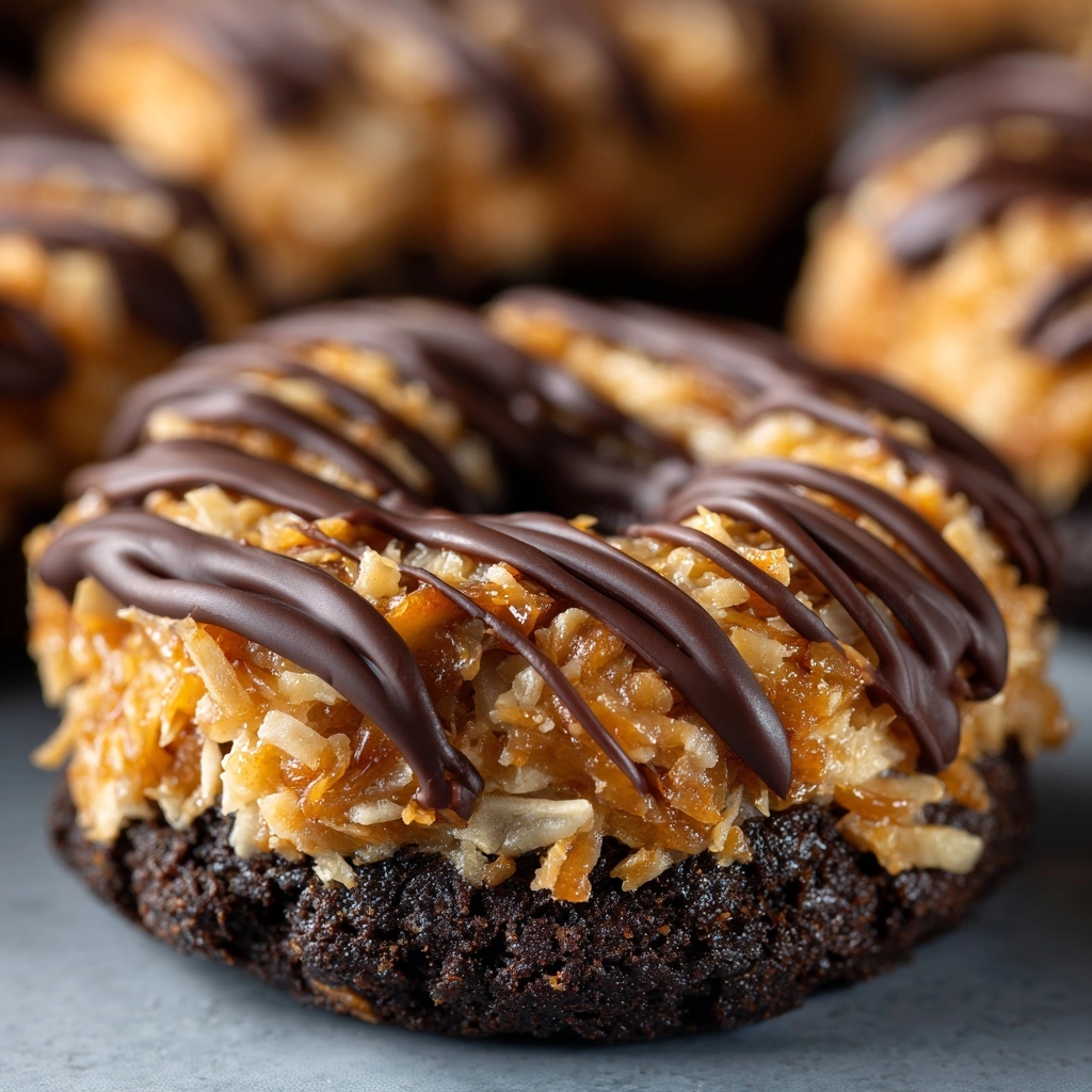 Samoas Cookies: A Decadent Treat Recipe - Recipe Image