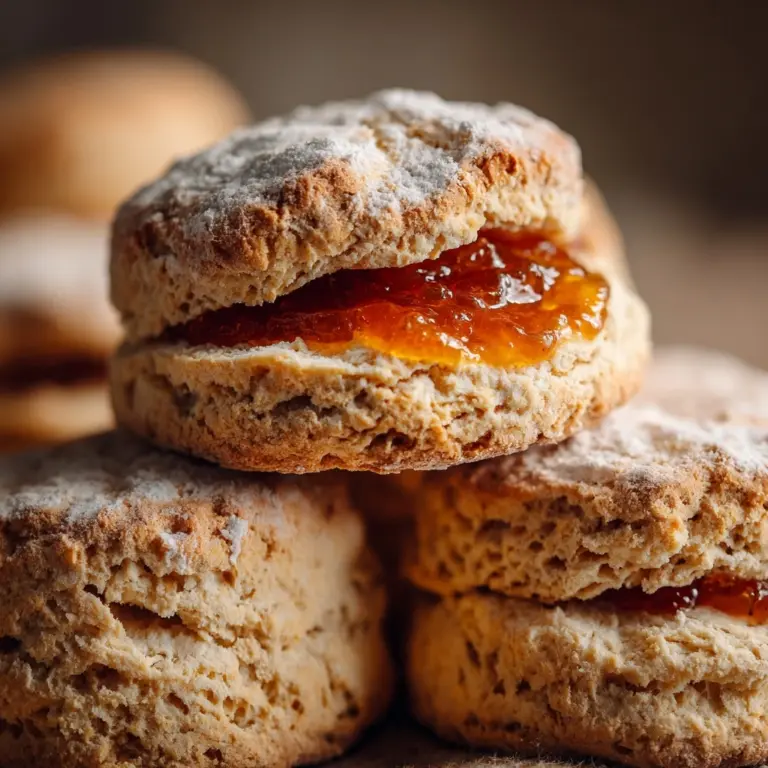 Apricot Coconut Scones Recipe