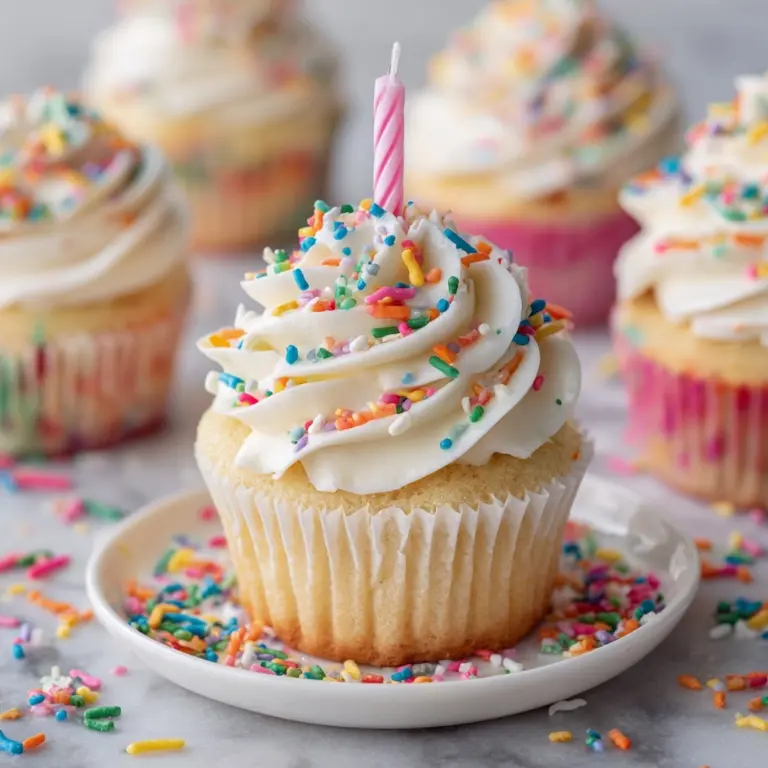 Birthday Cupcakes Recipe