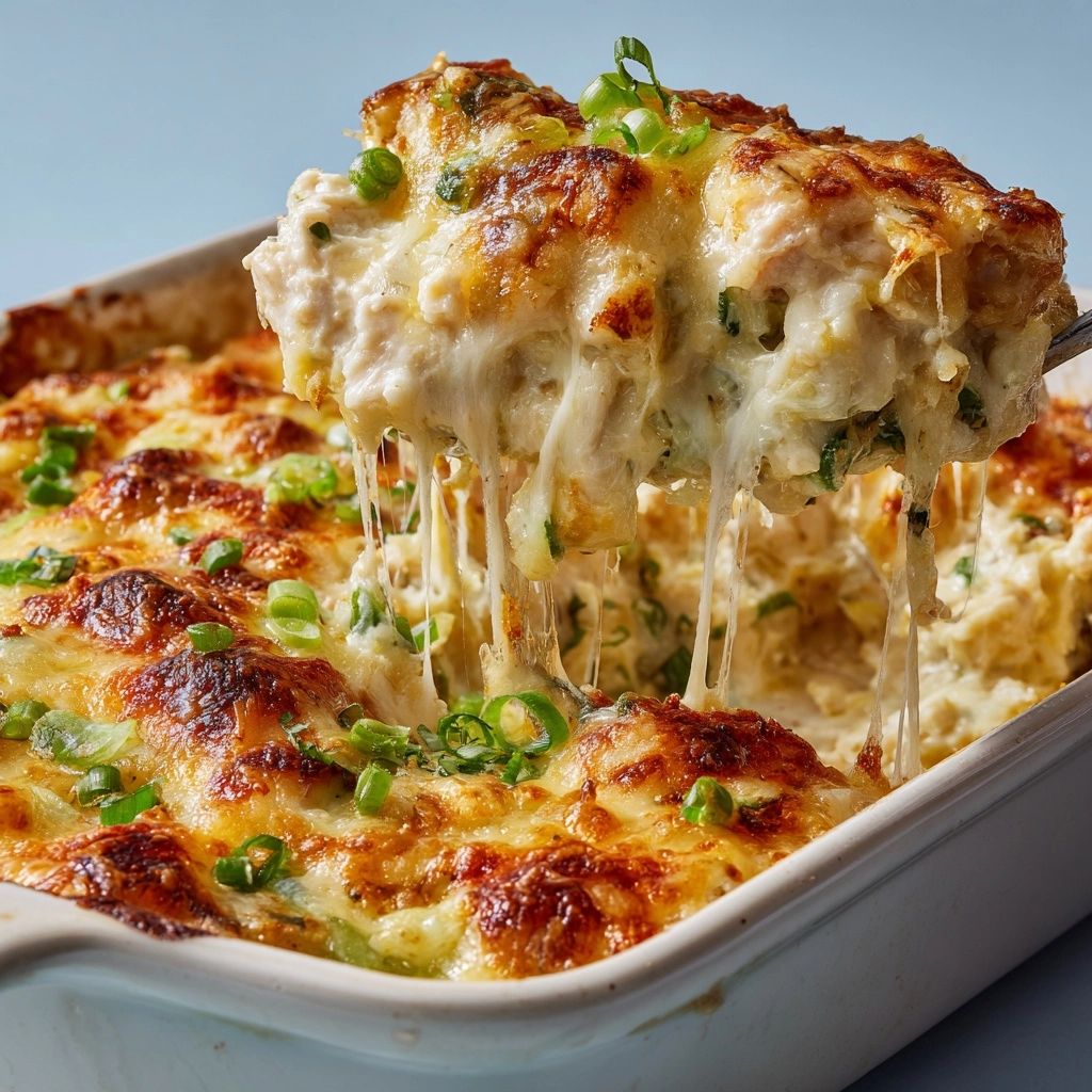 Creamy Million Dollar Chicken Casserole Recipe - Recipe Image