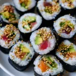 Easy Vegan Avocado Sushi Rolls Recipe